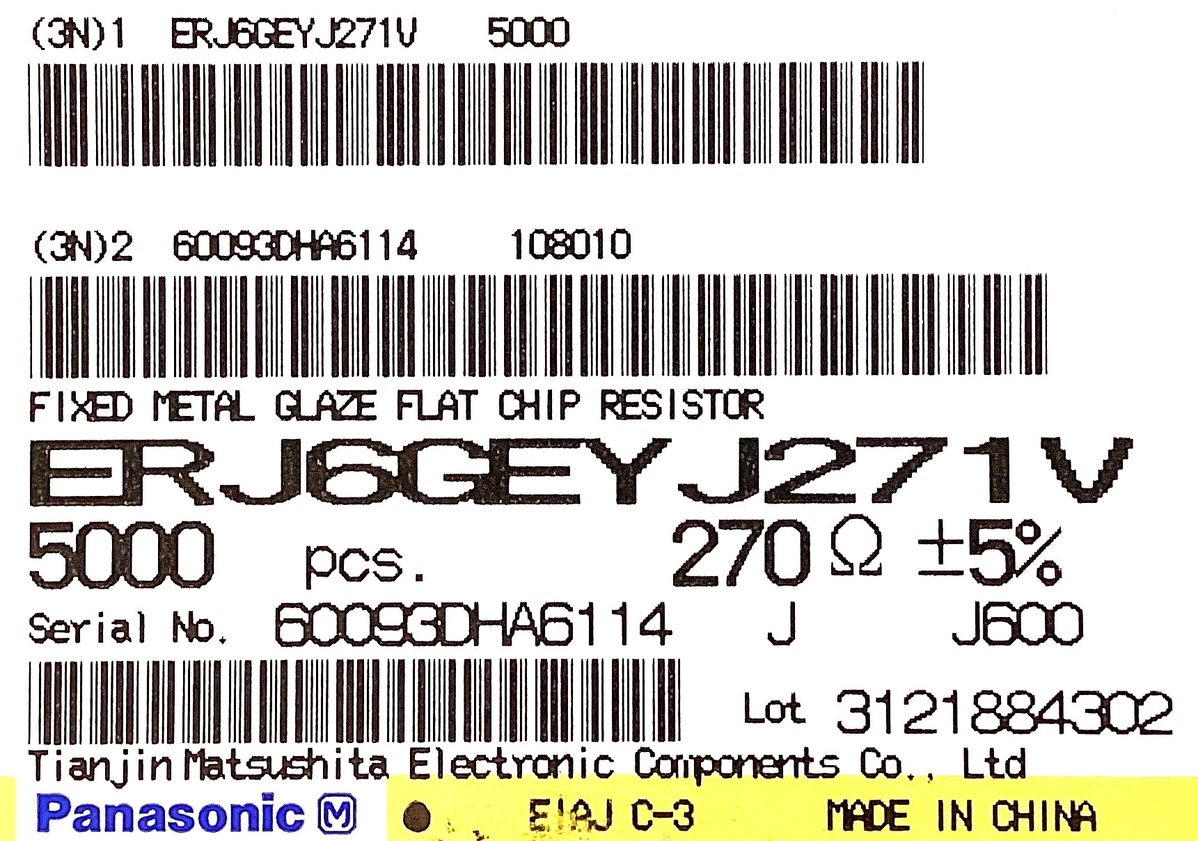 ERJ6GEYJ271V