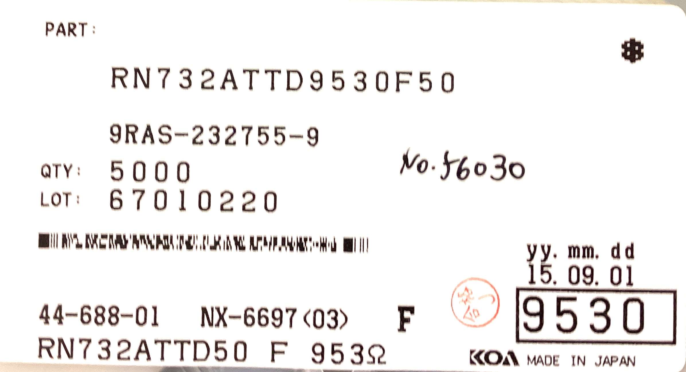 RN732ATTD9530F50