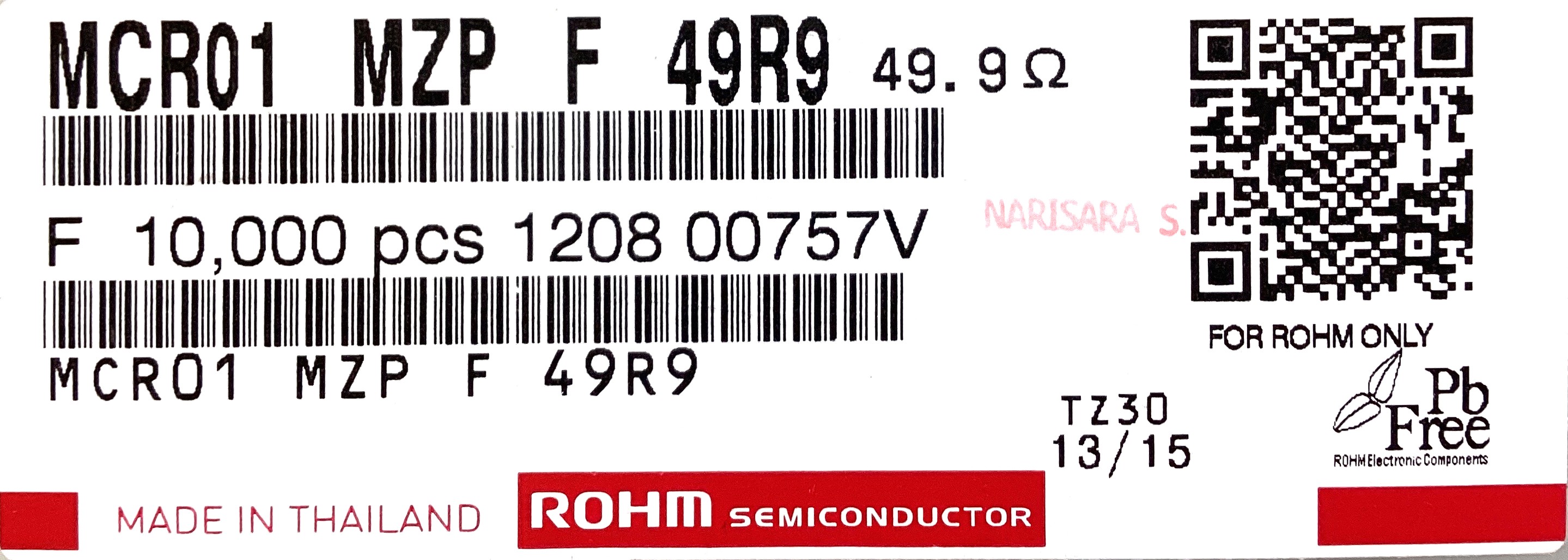 MCR01MZPF49R9