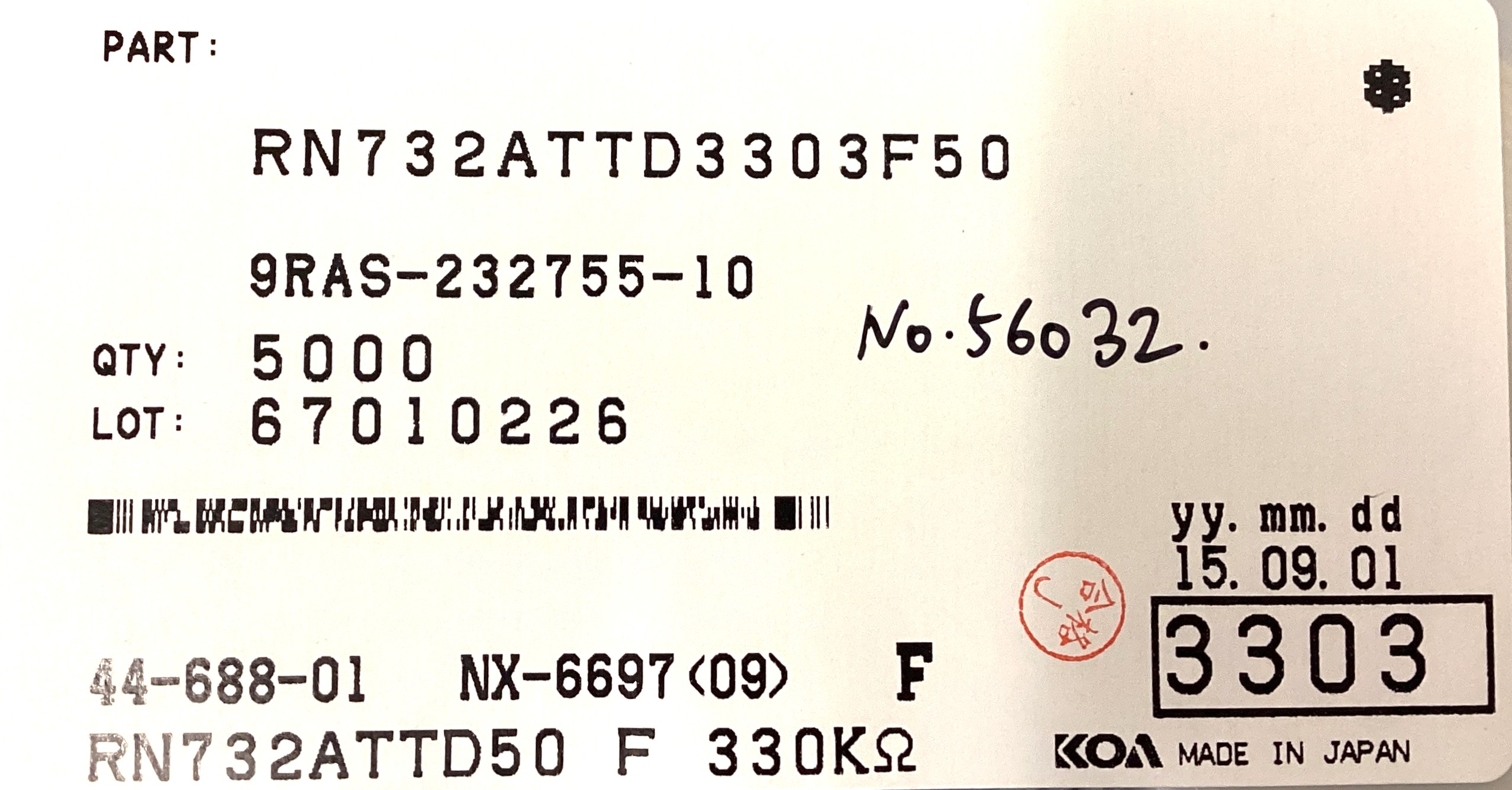 RN732ATTD3303F50