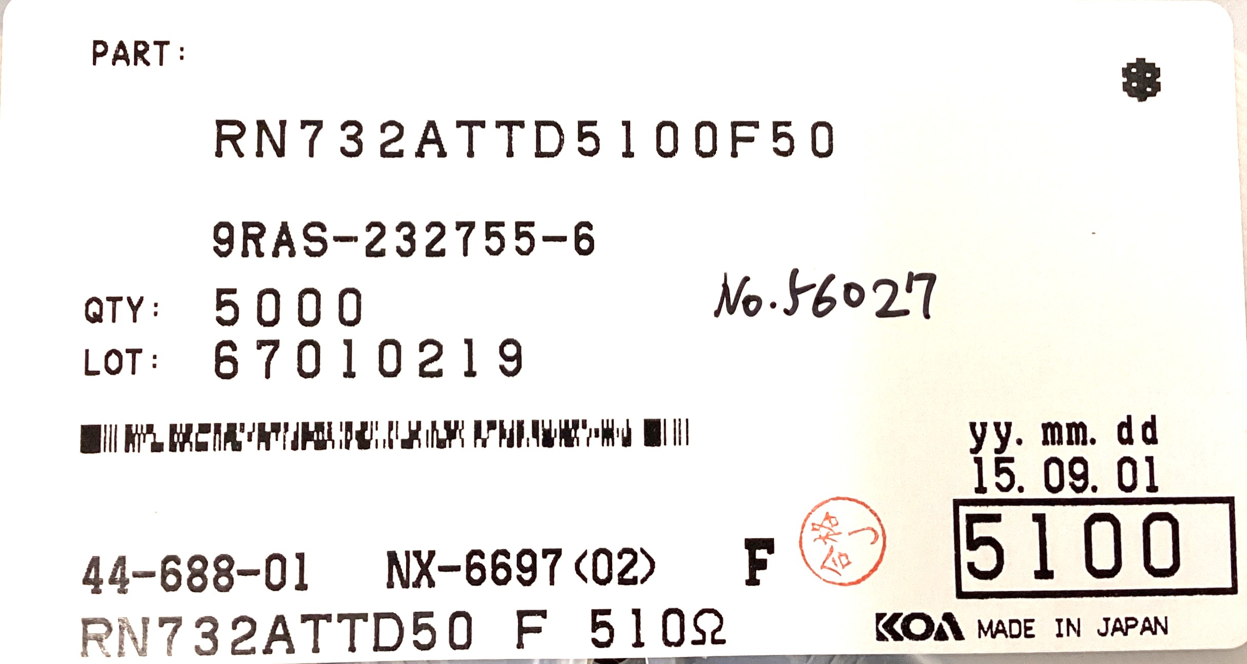 RN732ATTD5100F50