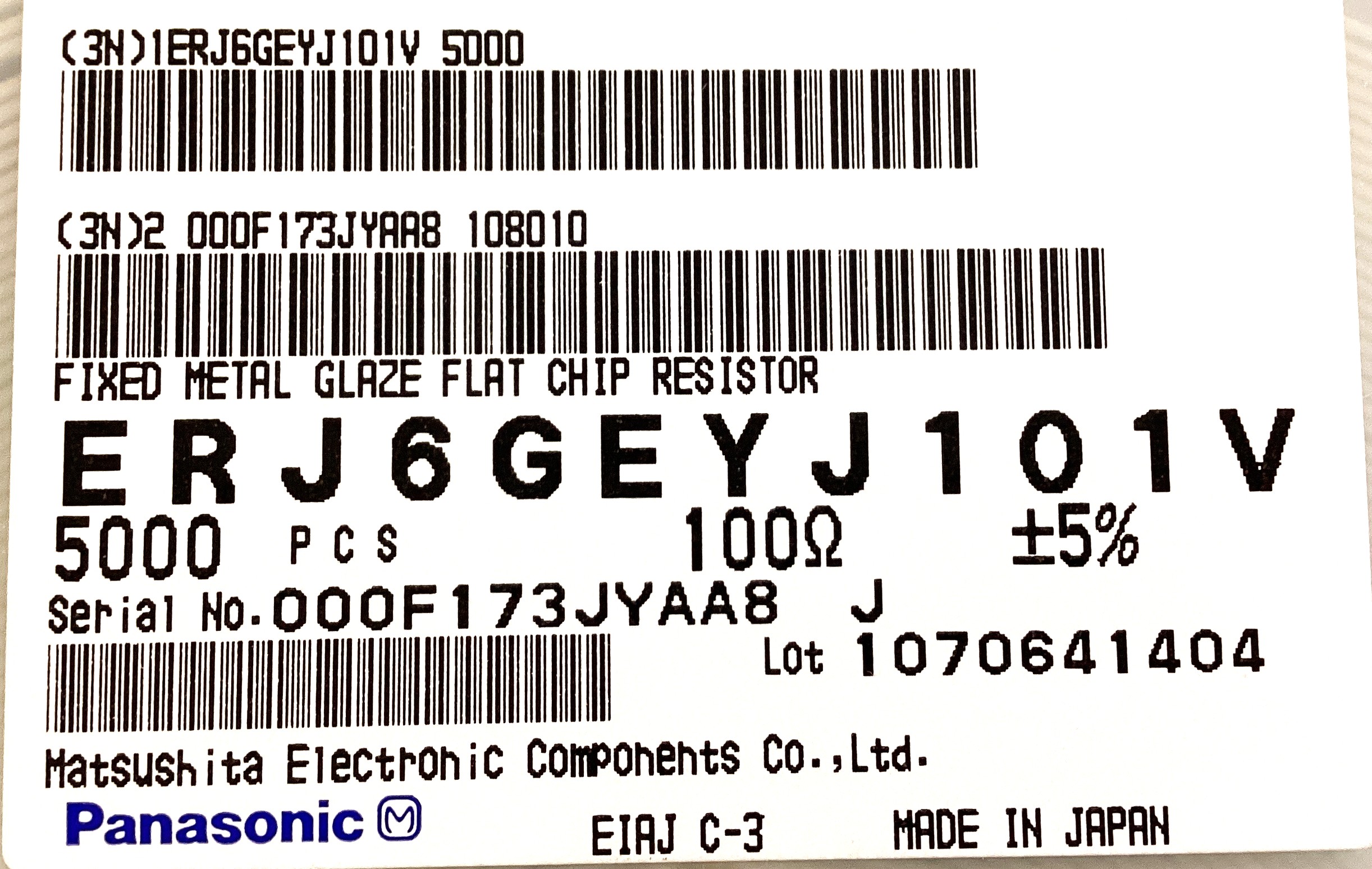 ERJ6GEYJ101V