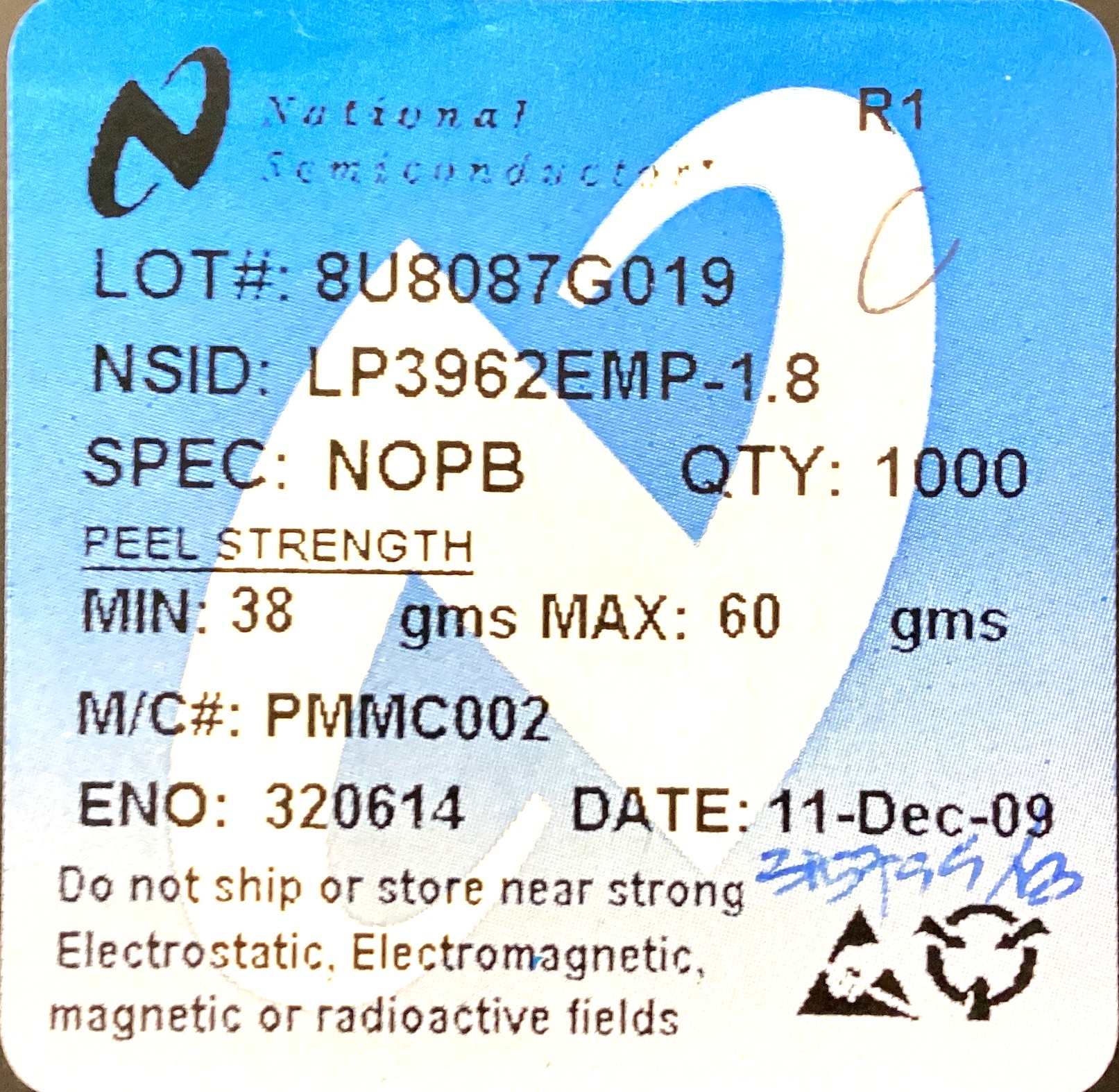 LP3962EMP-1.8/NOPB
