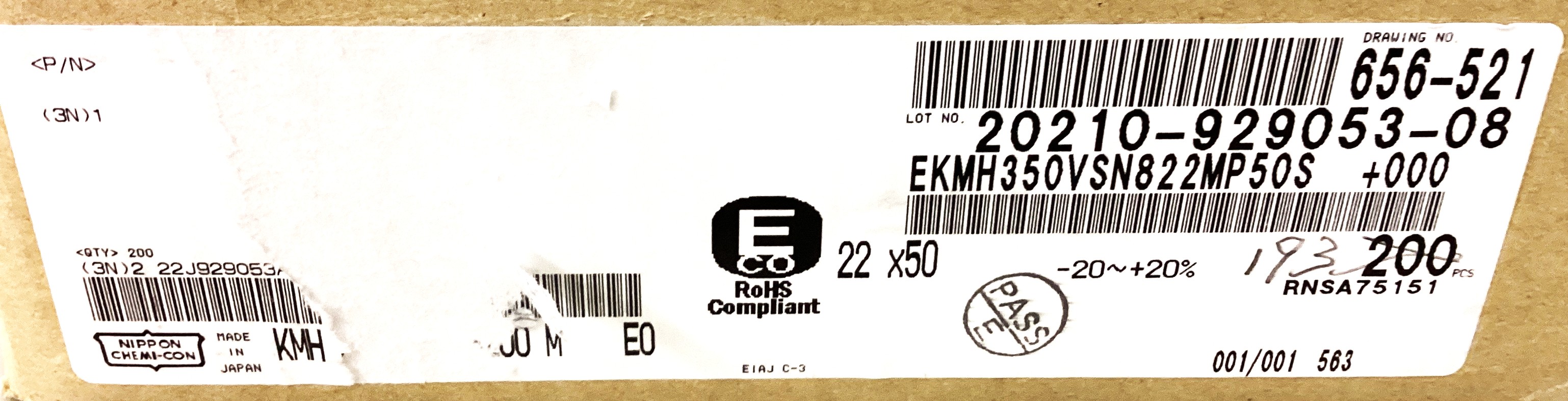 EKMH350VSN822MP50S