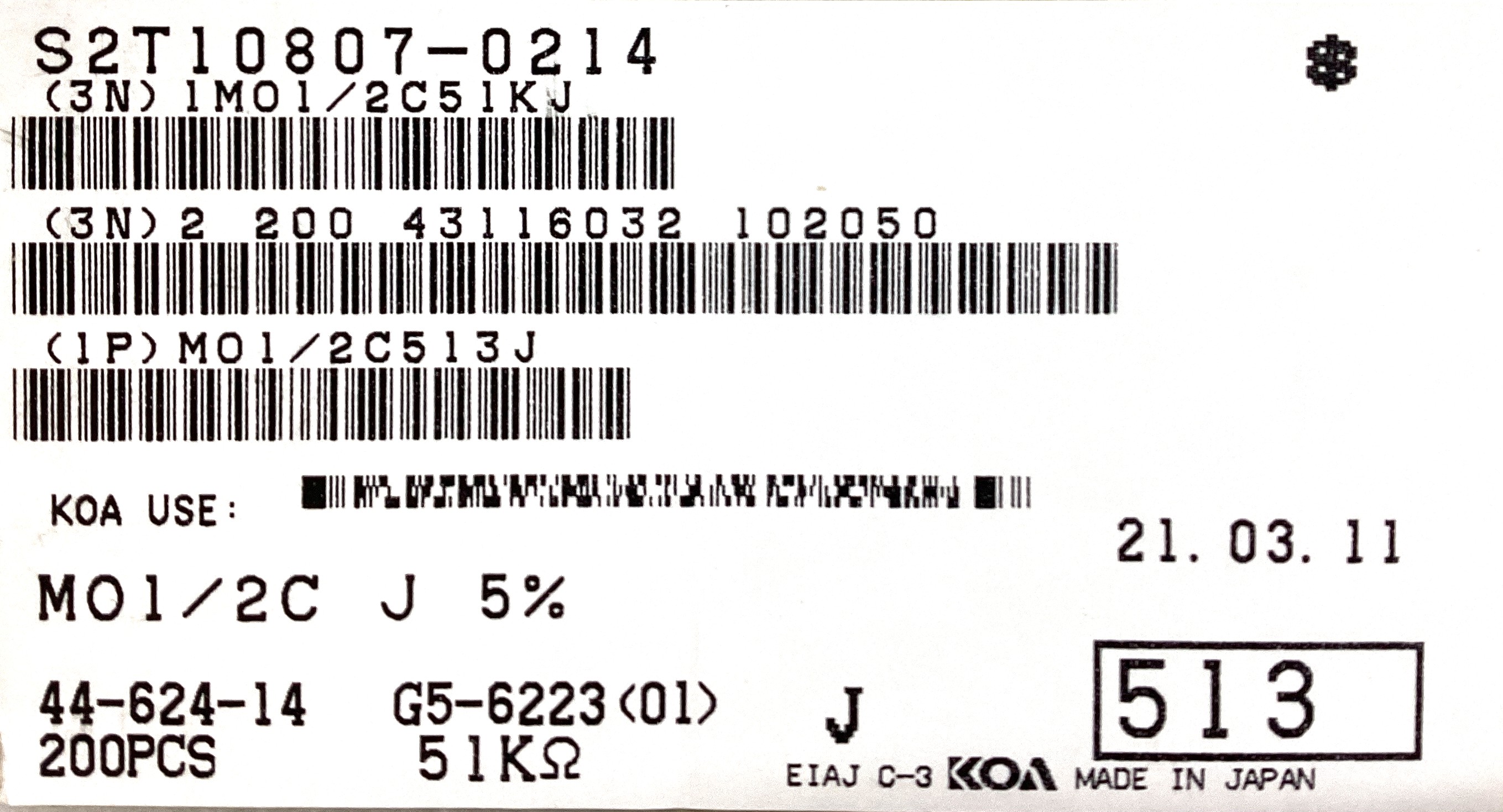 MO1/2C513J