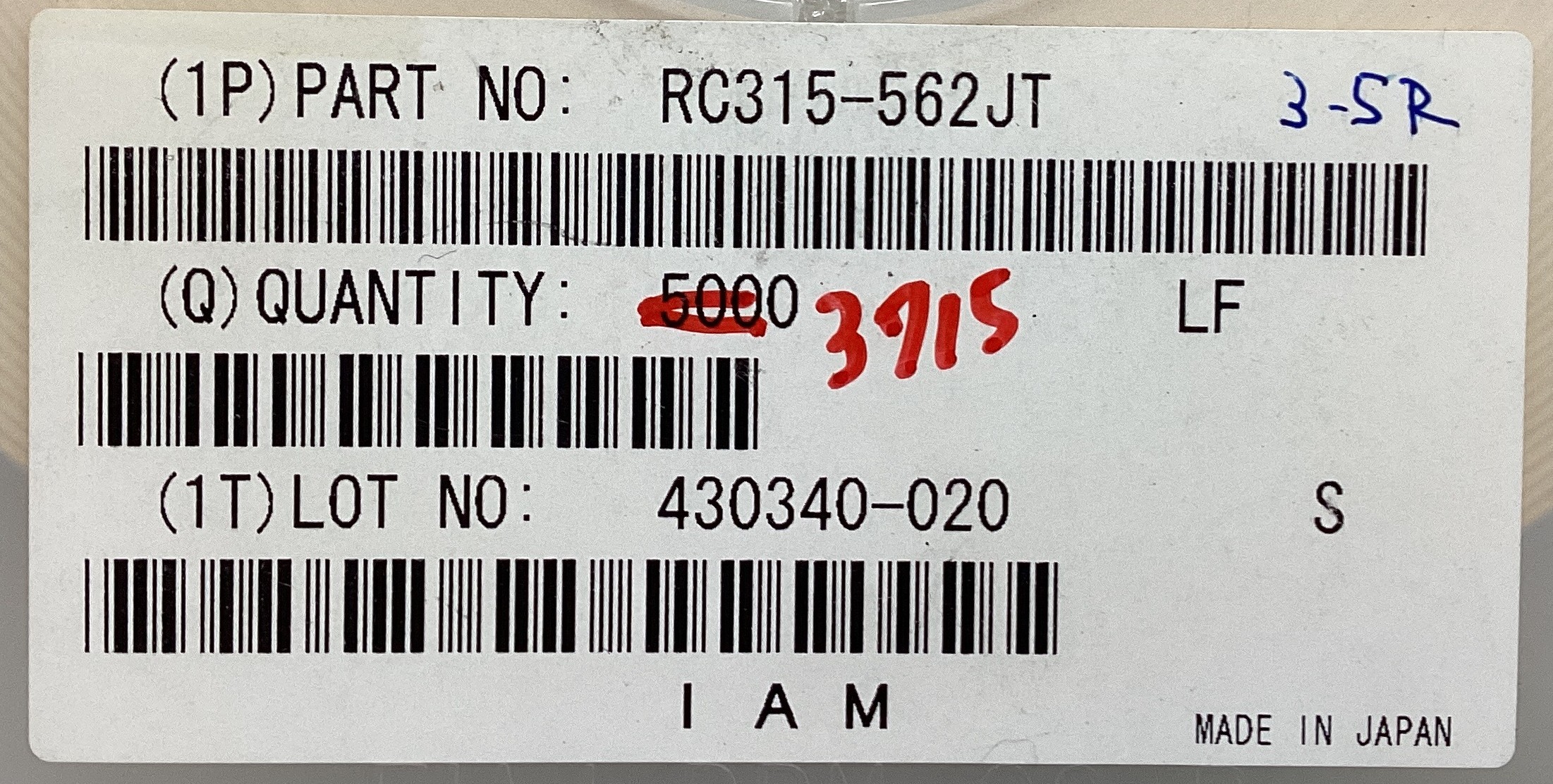 RC315-562JT