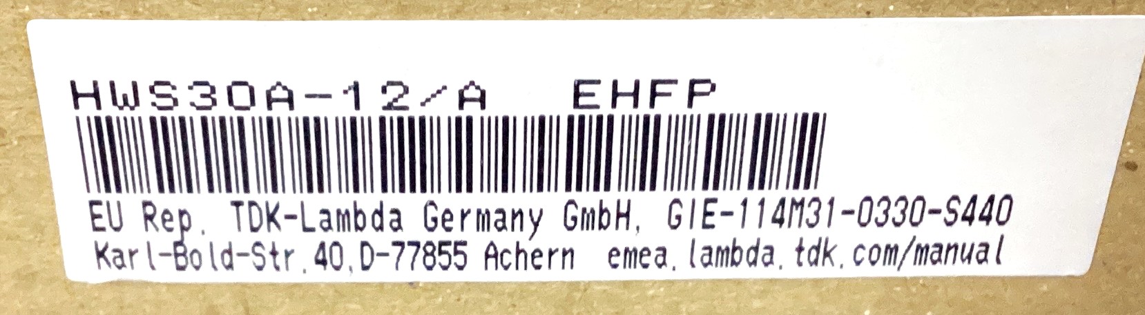 HWS30A-12/A