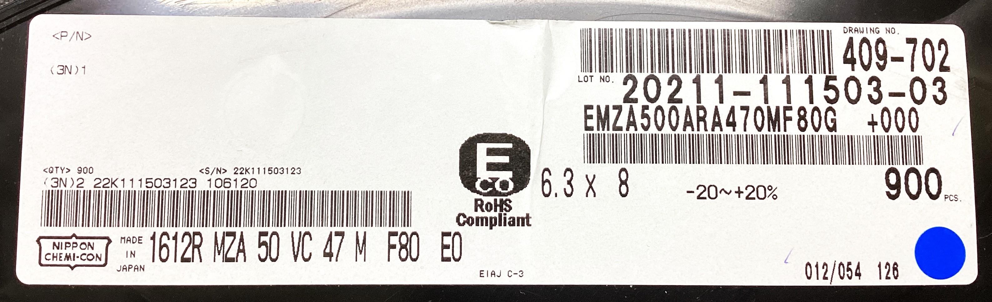 EMZA500ARA470MF80G