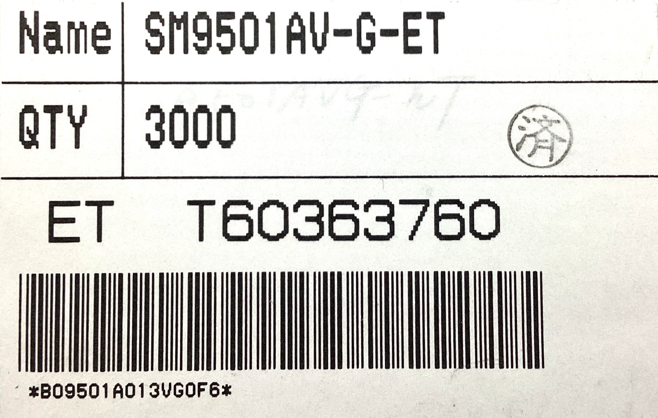 SM9501AV-G-ET