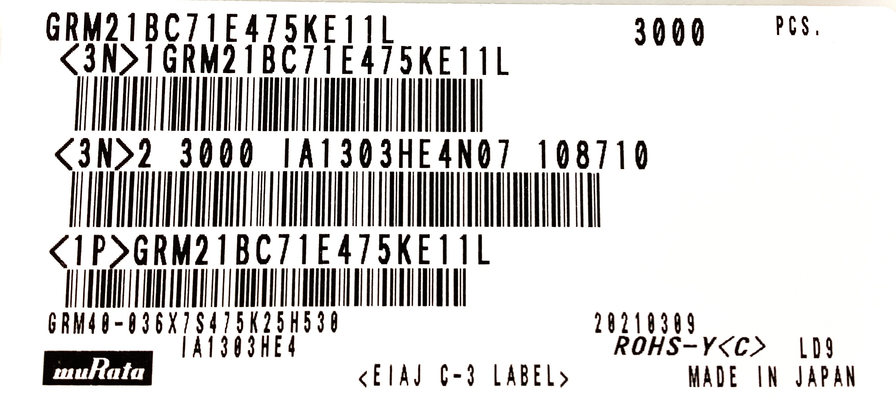 GRM21BC71E475KE11L