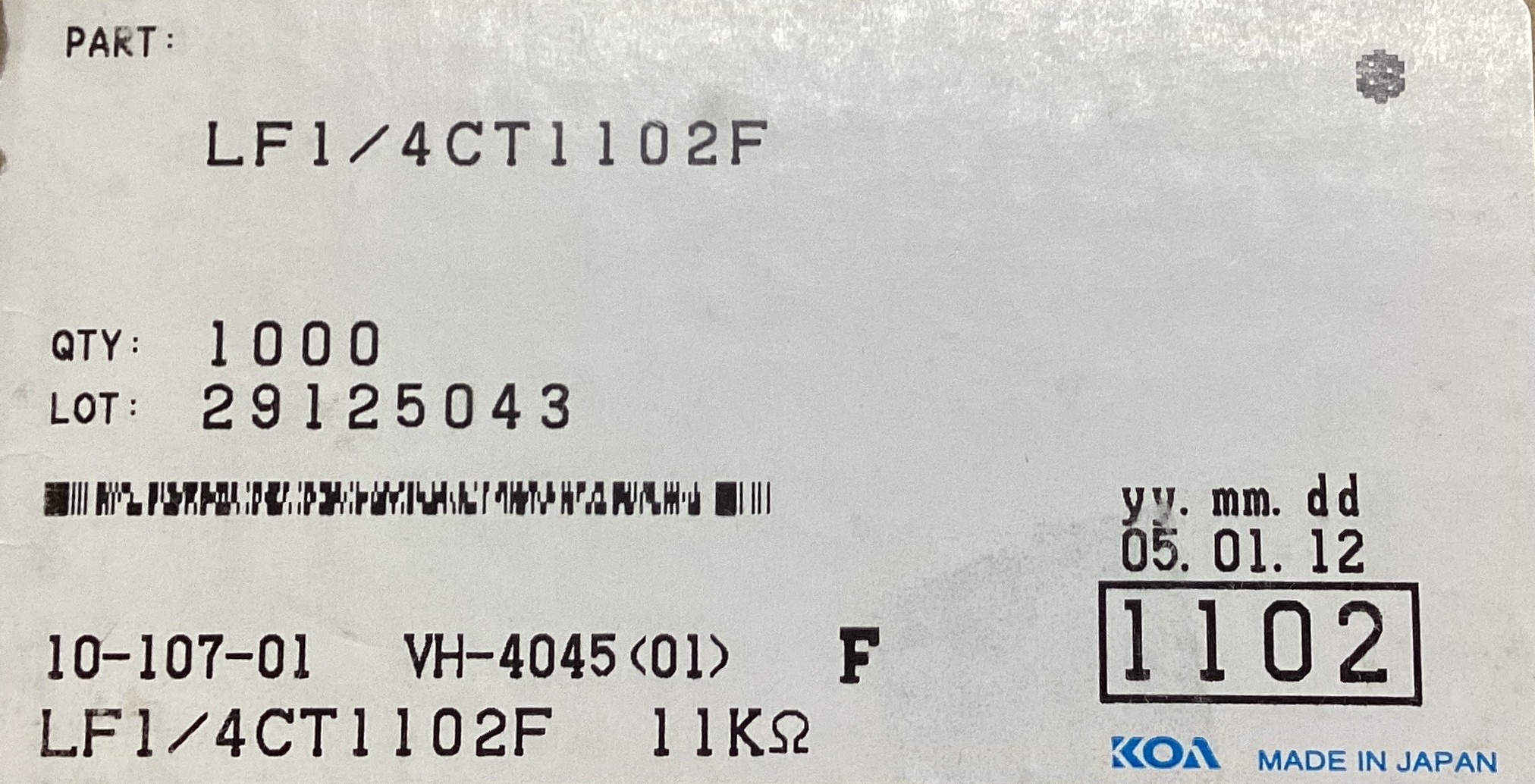 LF1/4CT1102F