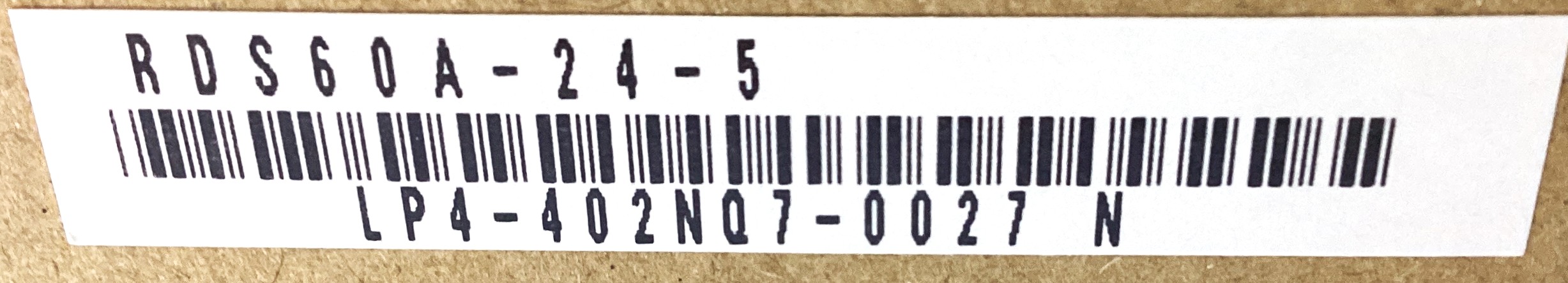 RDS60A-24-5
