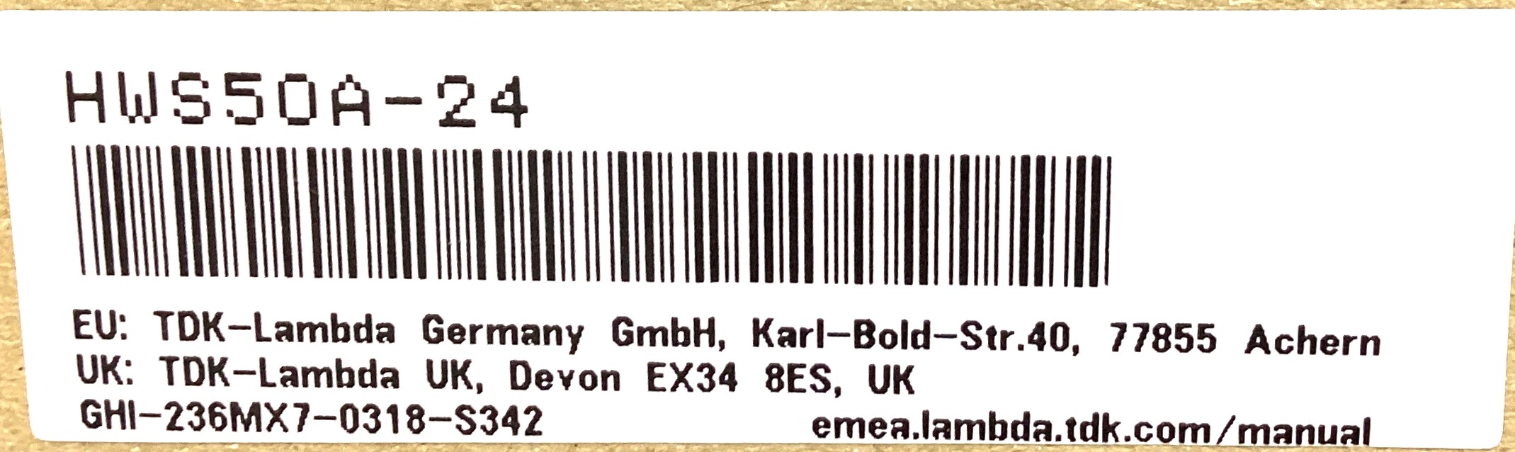 HWS50A-24