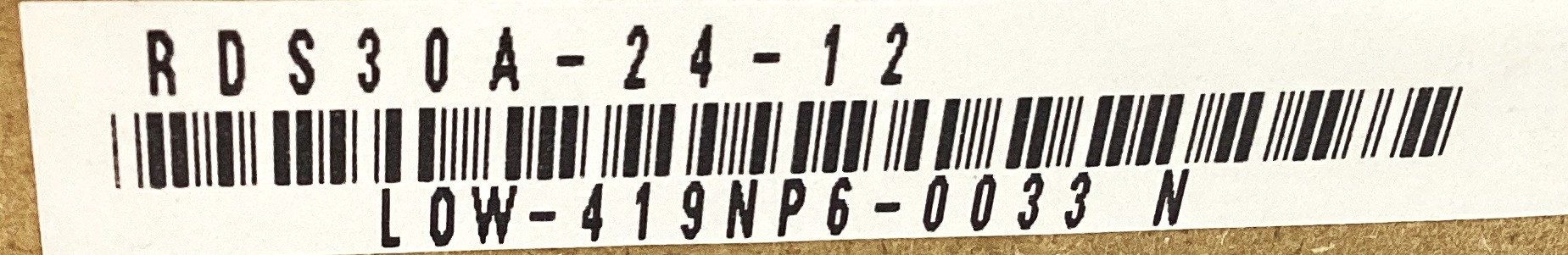 RDS30A-24-12