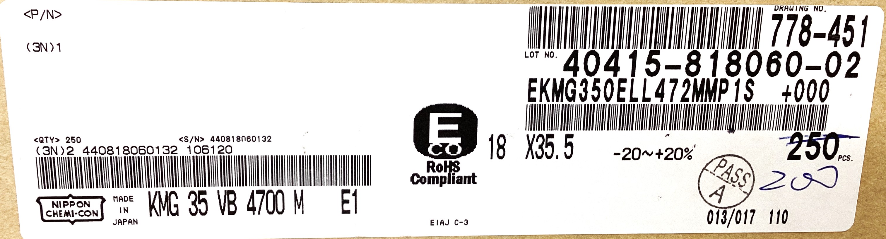 EKMG350ELL472MMP1S