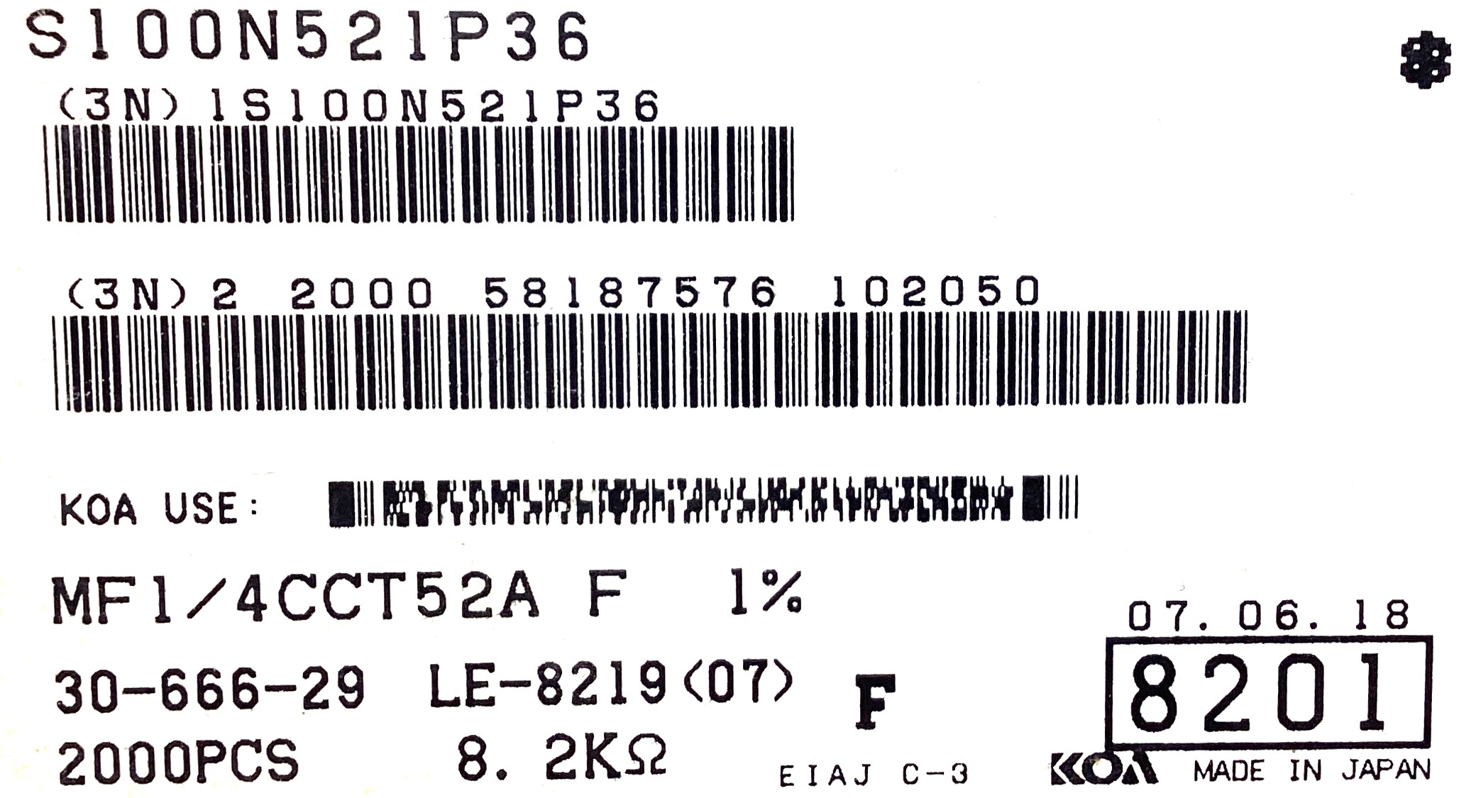 MF1/4CCT52A8201F