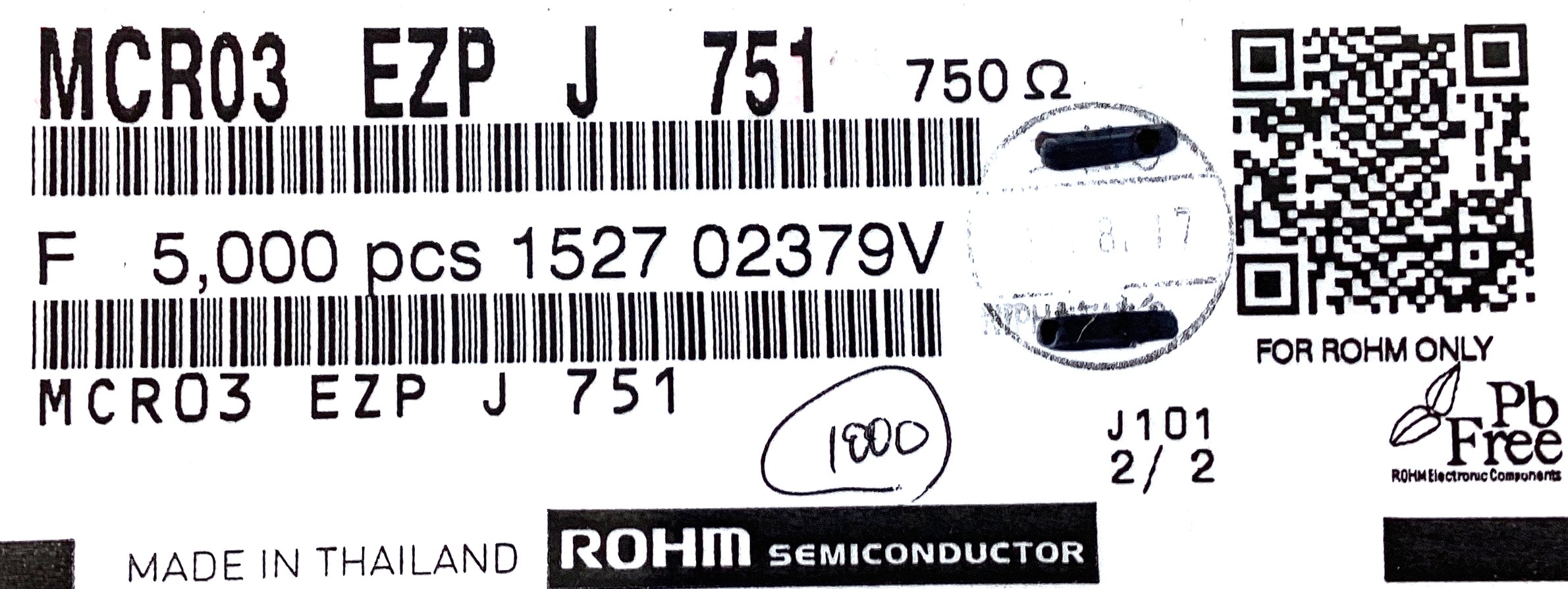 MCR03EZPJ751