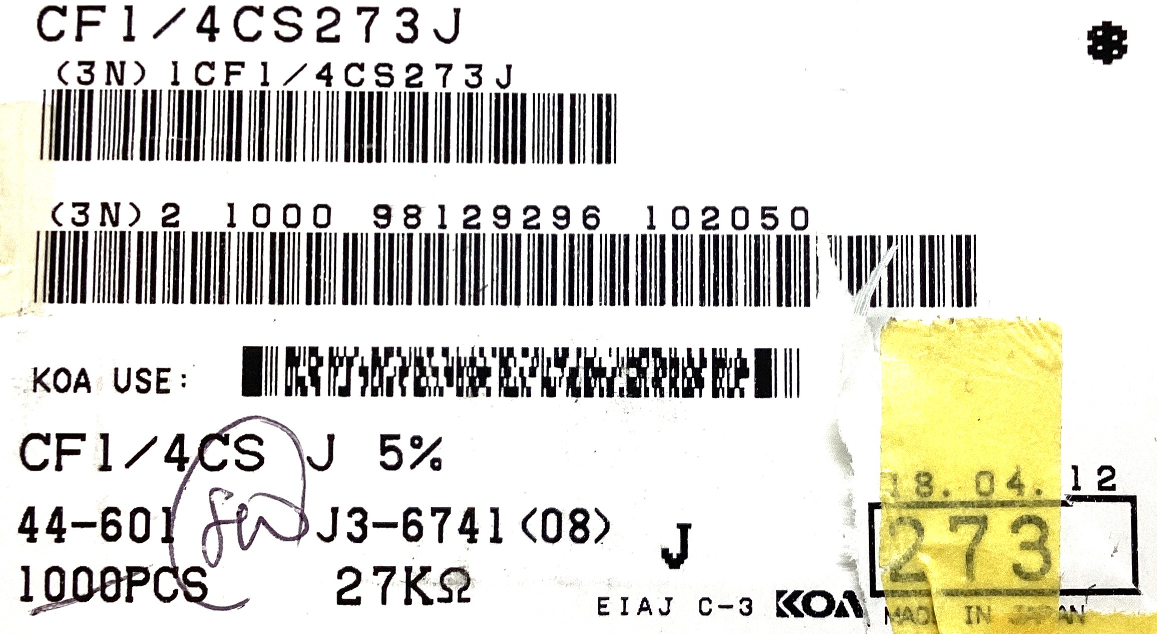 CF1/4CS273J