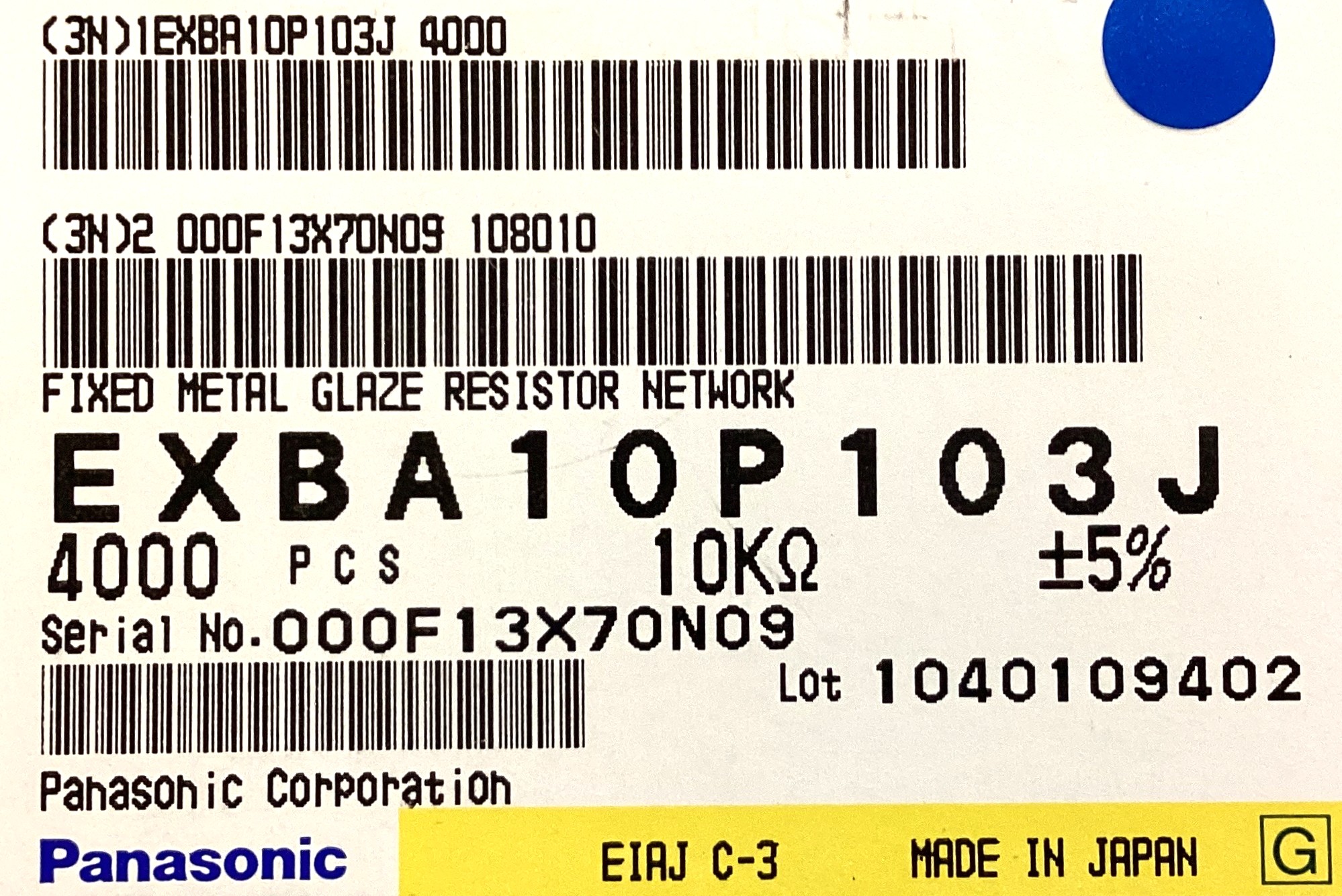 EXBA10P103J