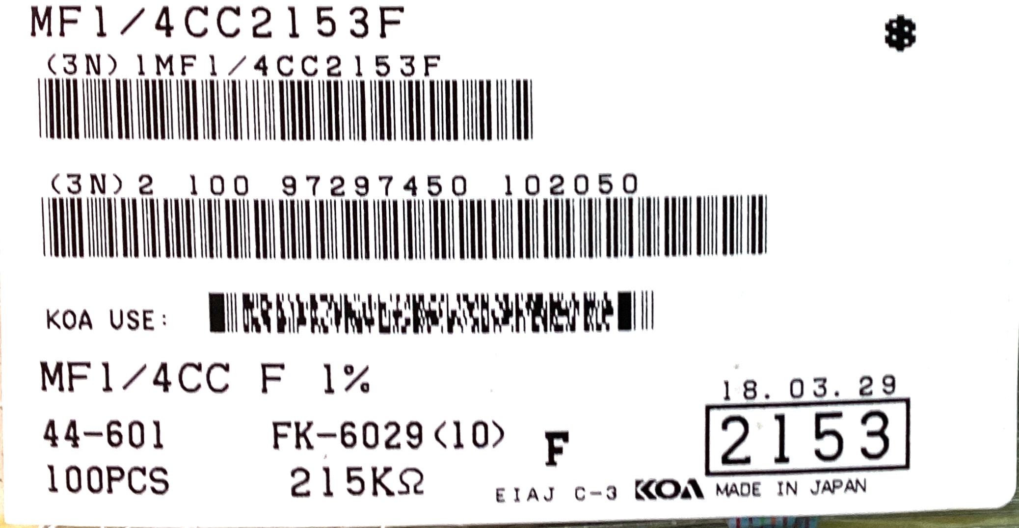MF1/4CC2153F