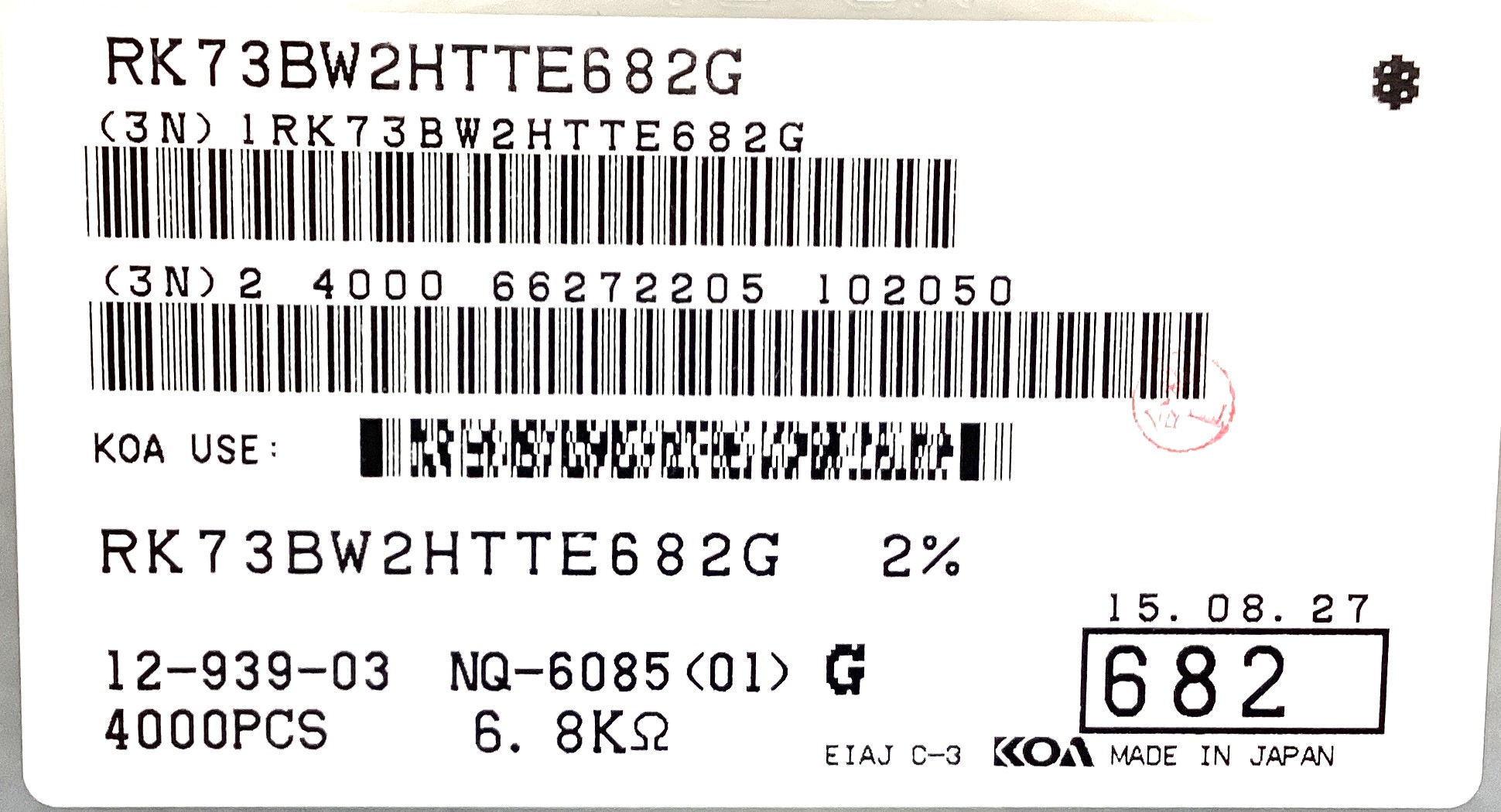 RK73BW2HTTE682G
