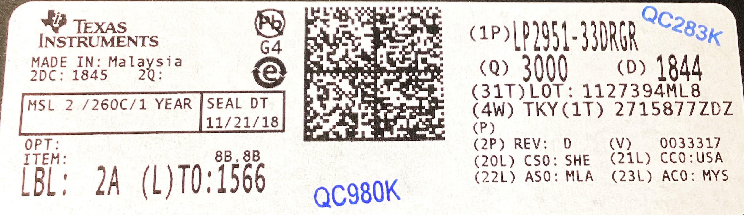 LP295133DRGR