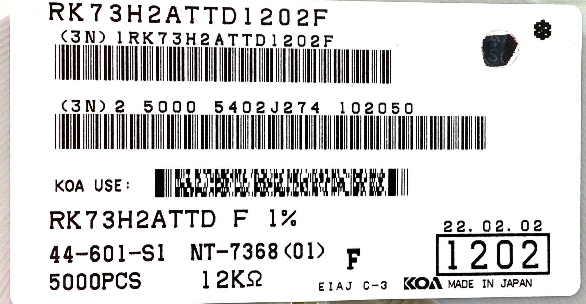 RK73H2ATTD1202F