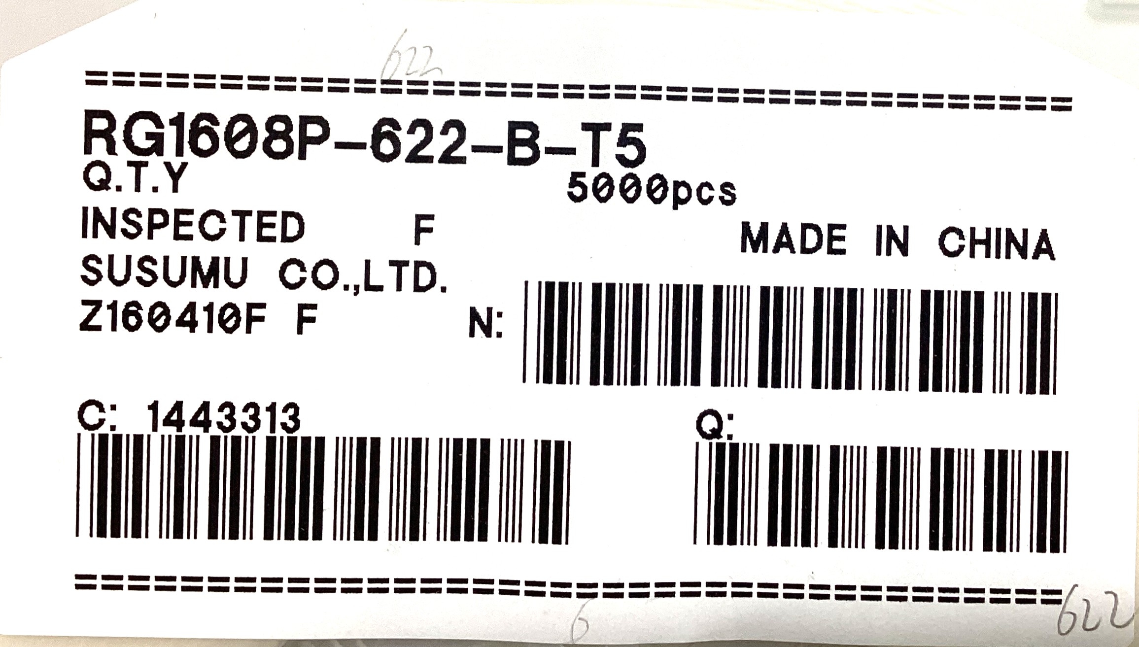 RG1608P-622-B-T5