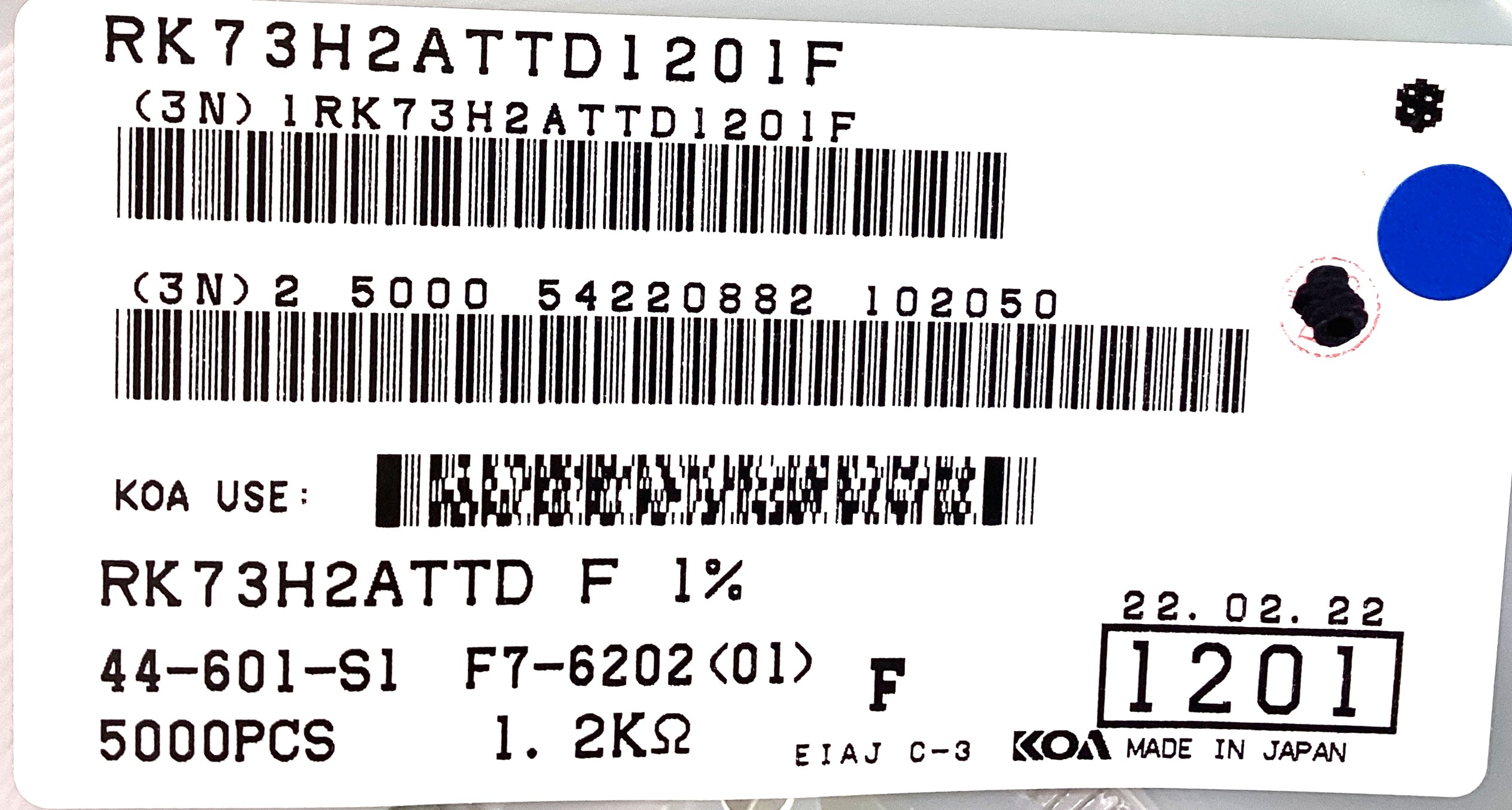 RK73H2ATTD1201F