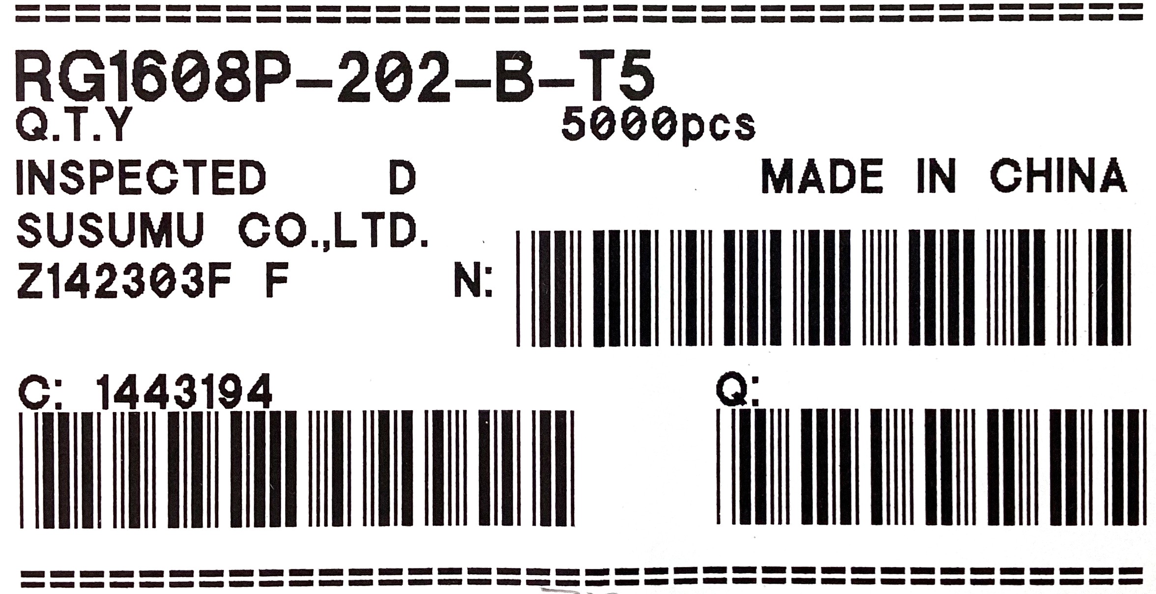 RG1608P-202-B-T5