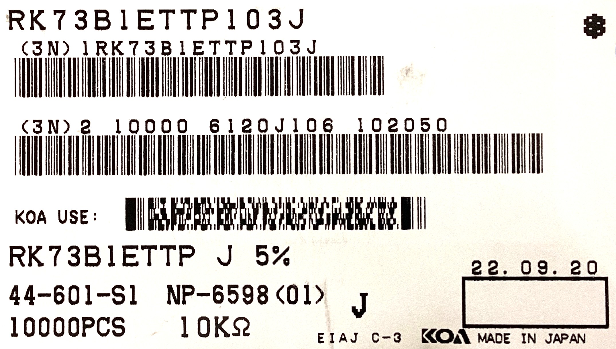RK73B1ETTP103J