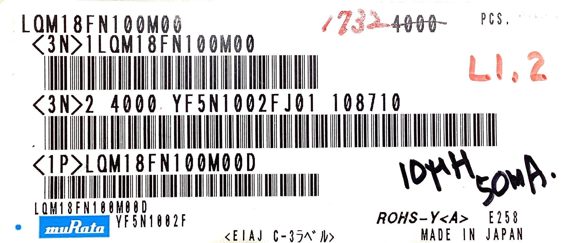 LQM18FN100M00D