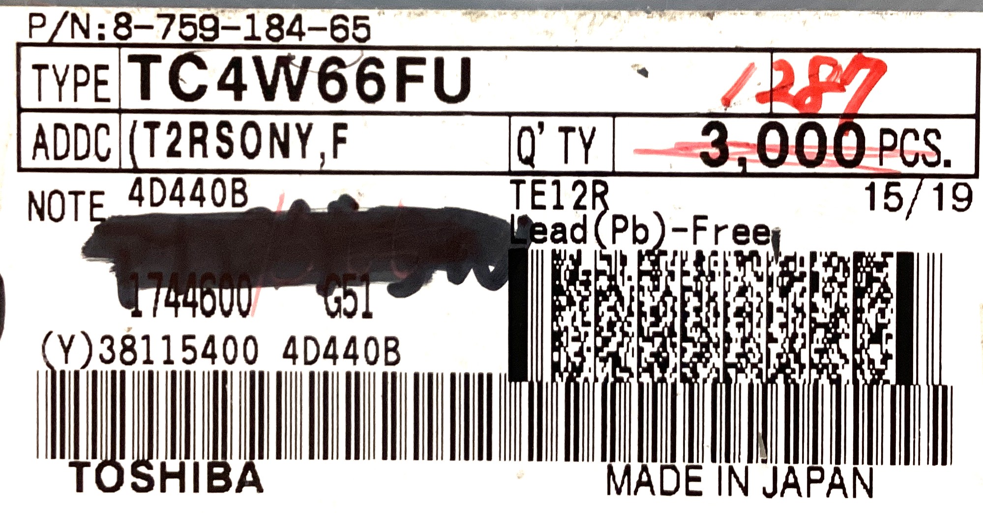 TC4W66FU(T2RSONY,F