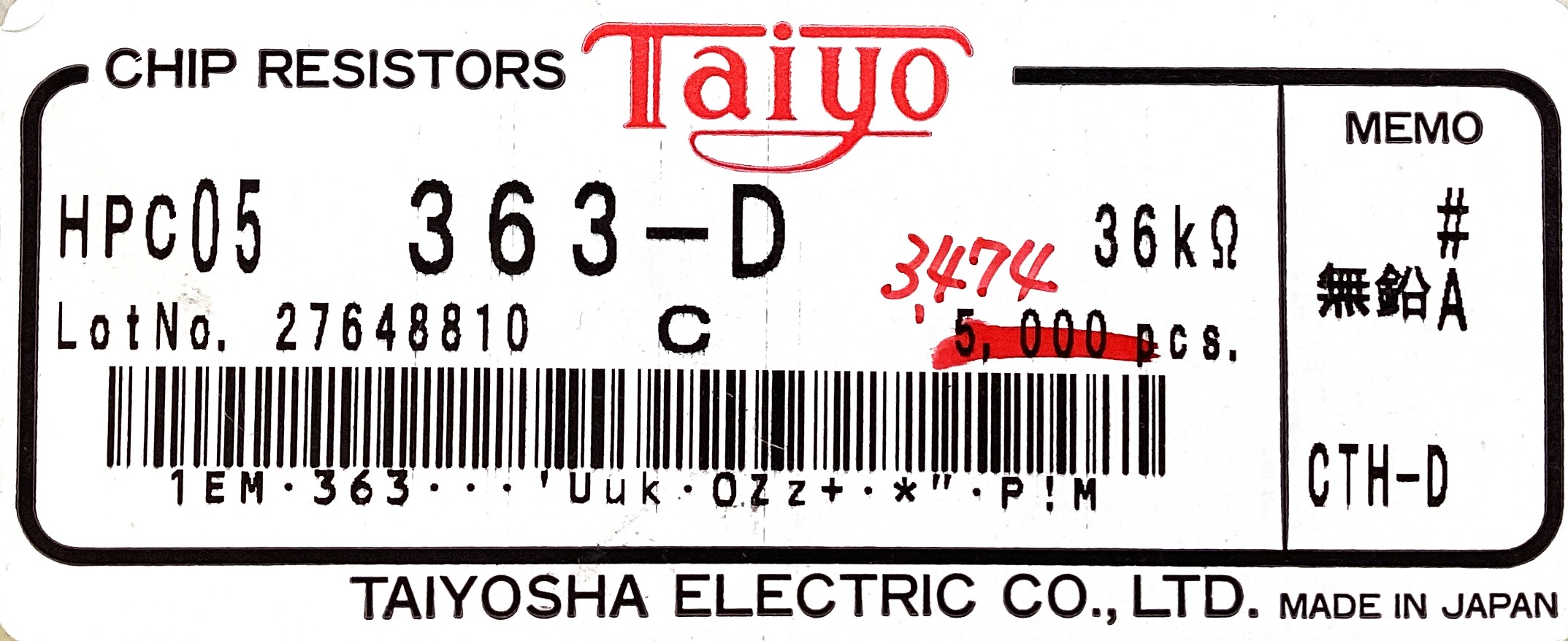 HPC05CTH363D