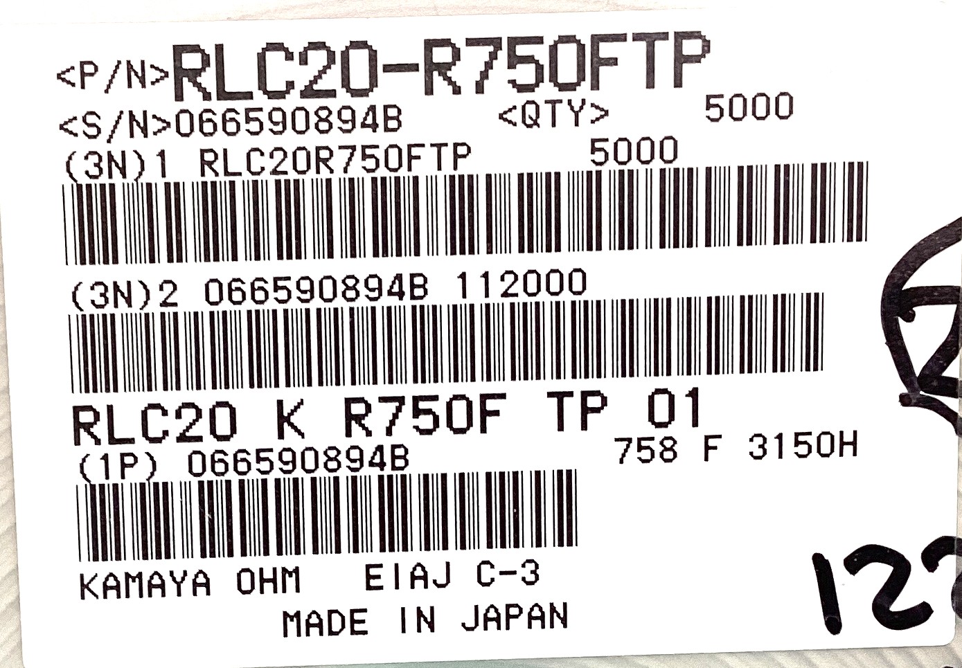 RLC20R750FTP