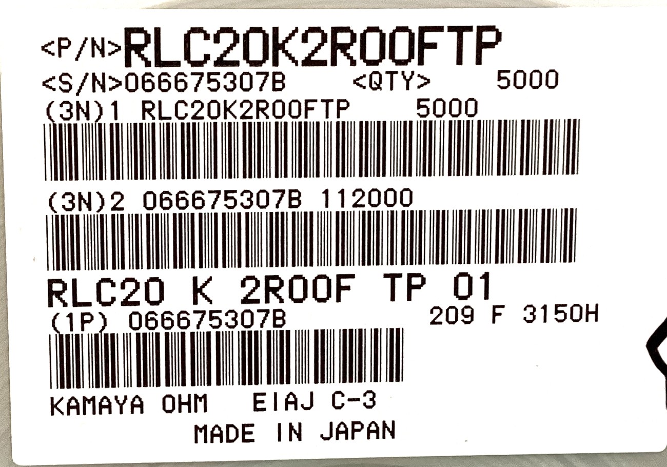 RLC20K2R00FTP