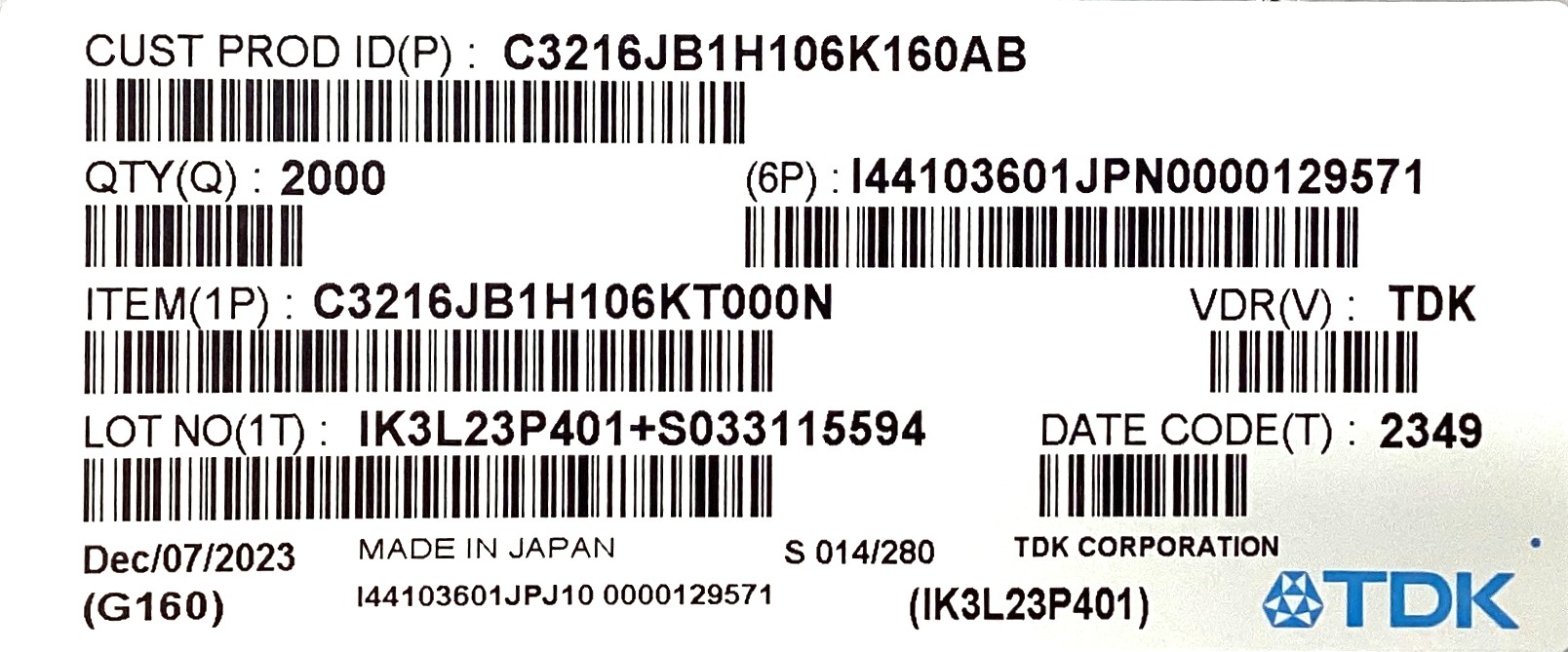 C3216JB1H106K160AB