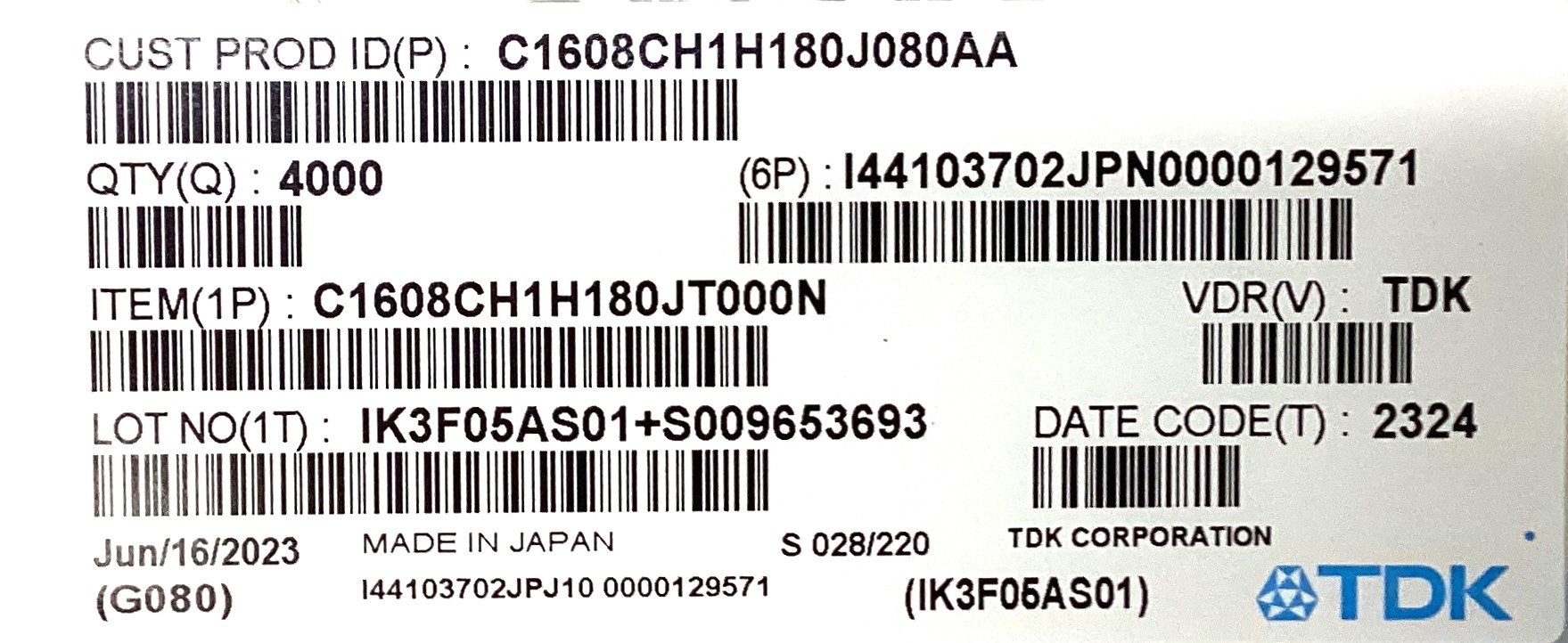 C1608CH1H180J080AA