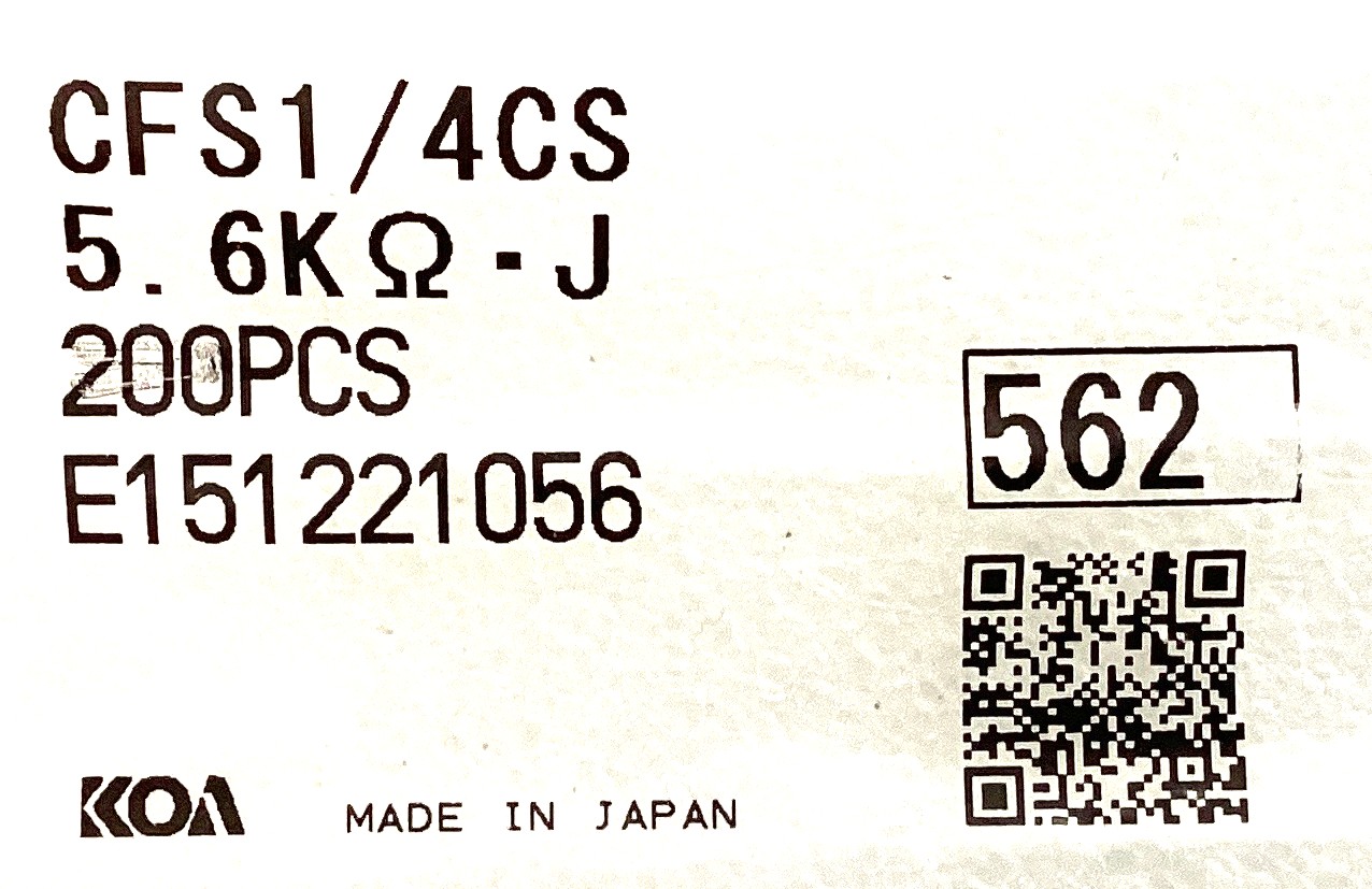 CFS1/4CS562J