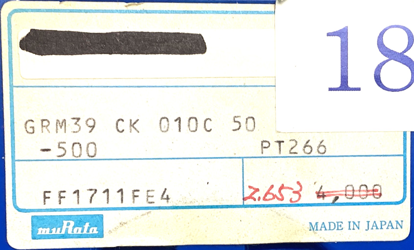 GRM39CK010C50