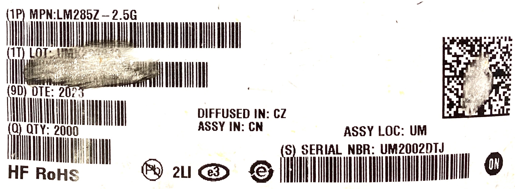 LM285Z-2.5G