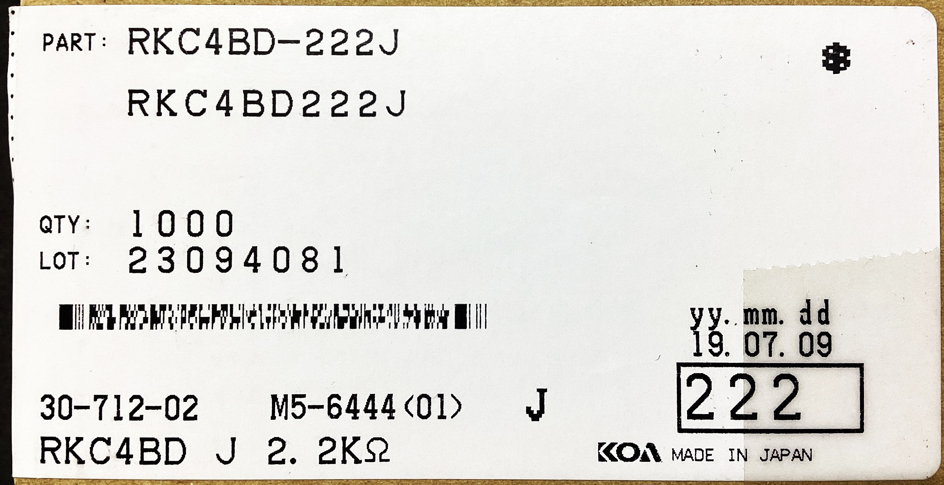 RKC4BD222J