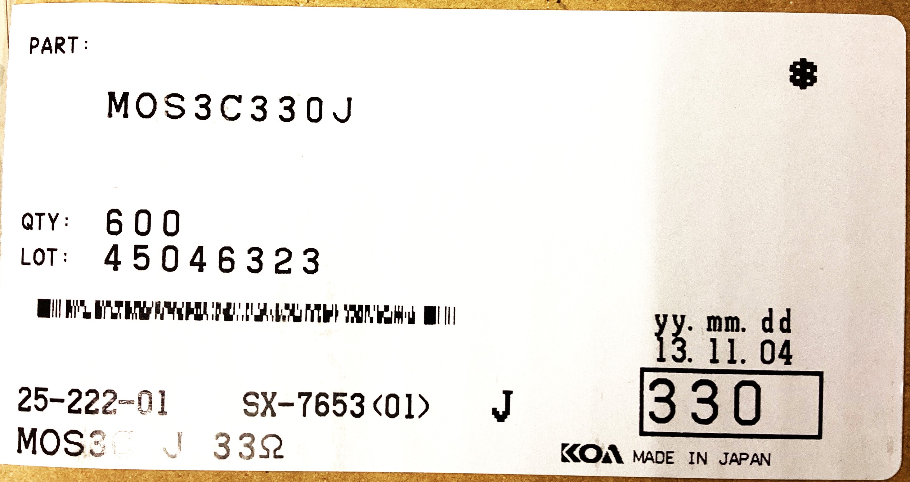 MOS3C330J