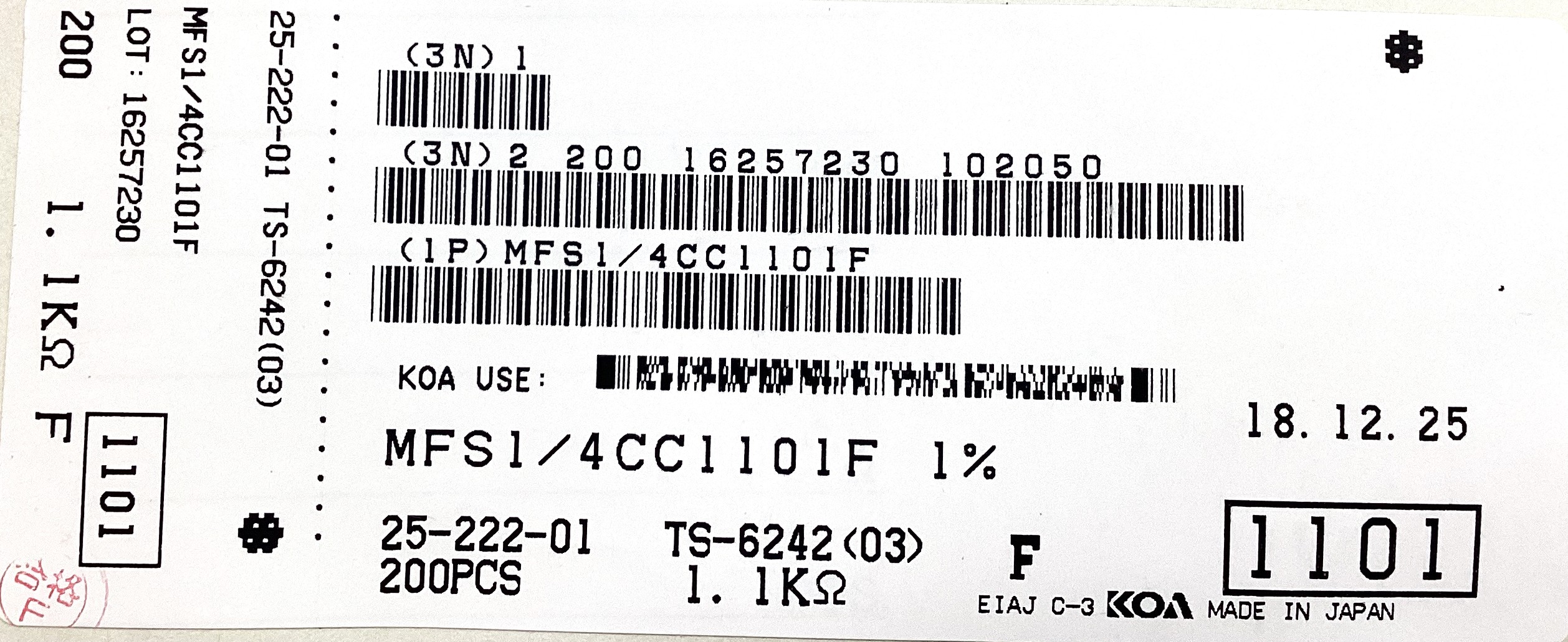 MFS1/4CC 1101F