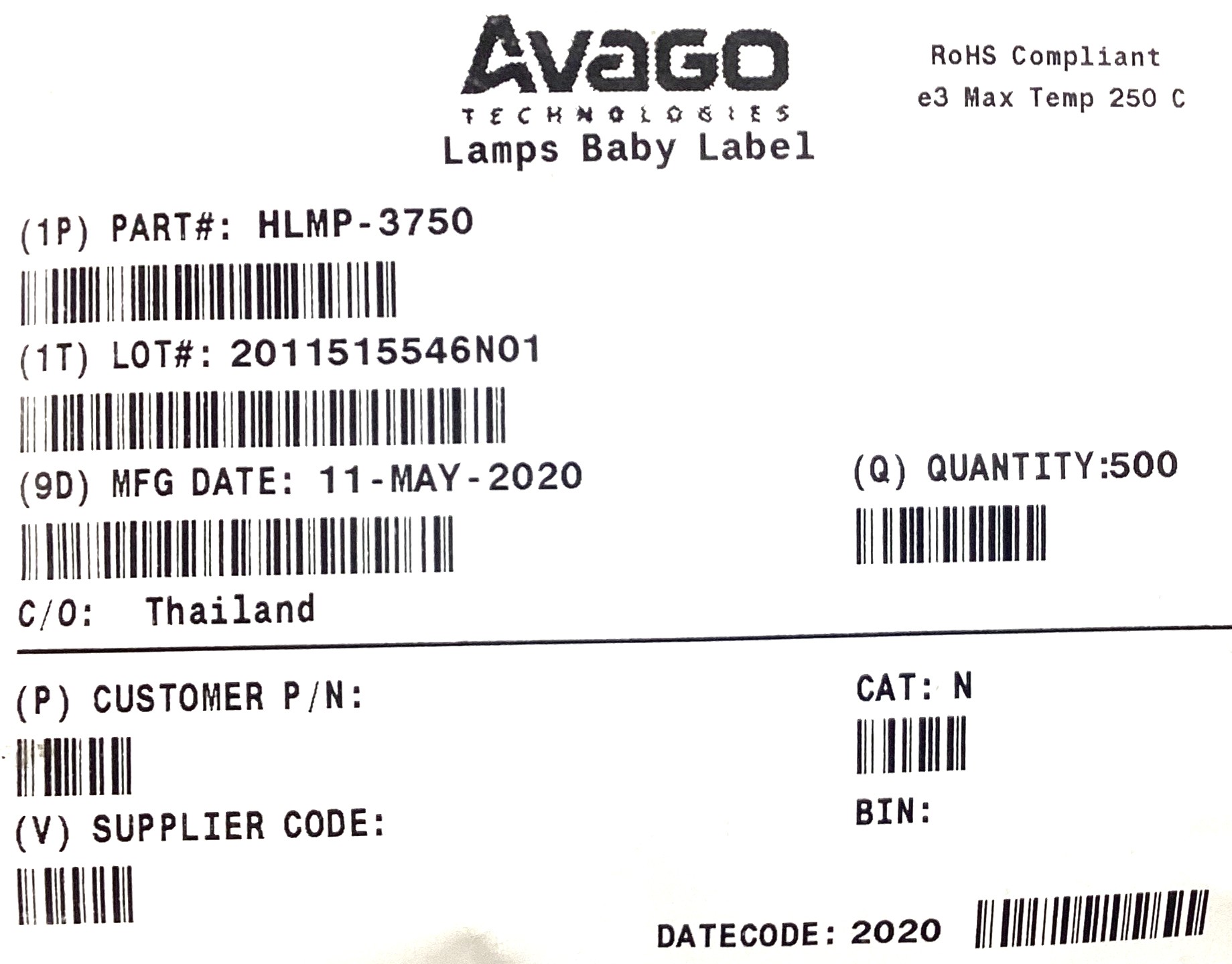 HLMP-3750