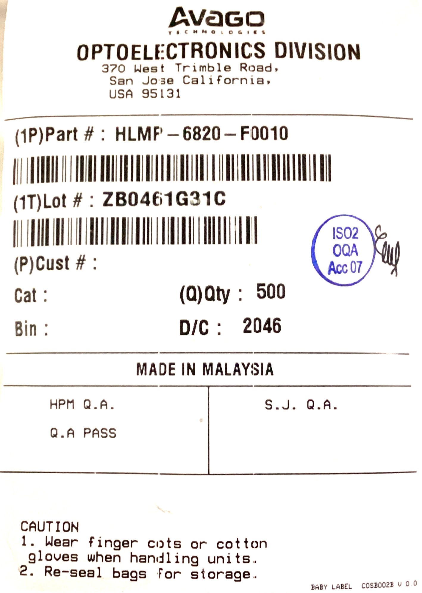 HLMP-6820-F0010