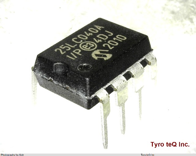 25LC040A-I/P