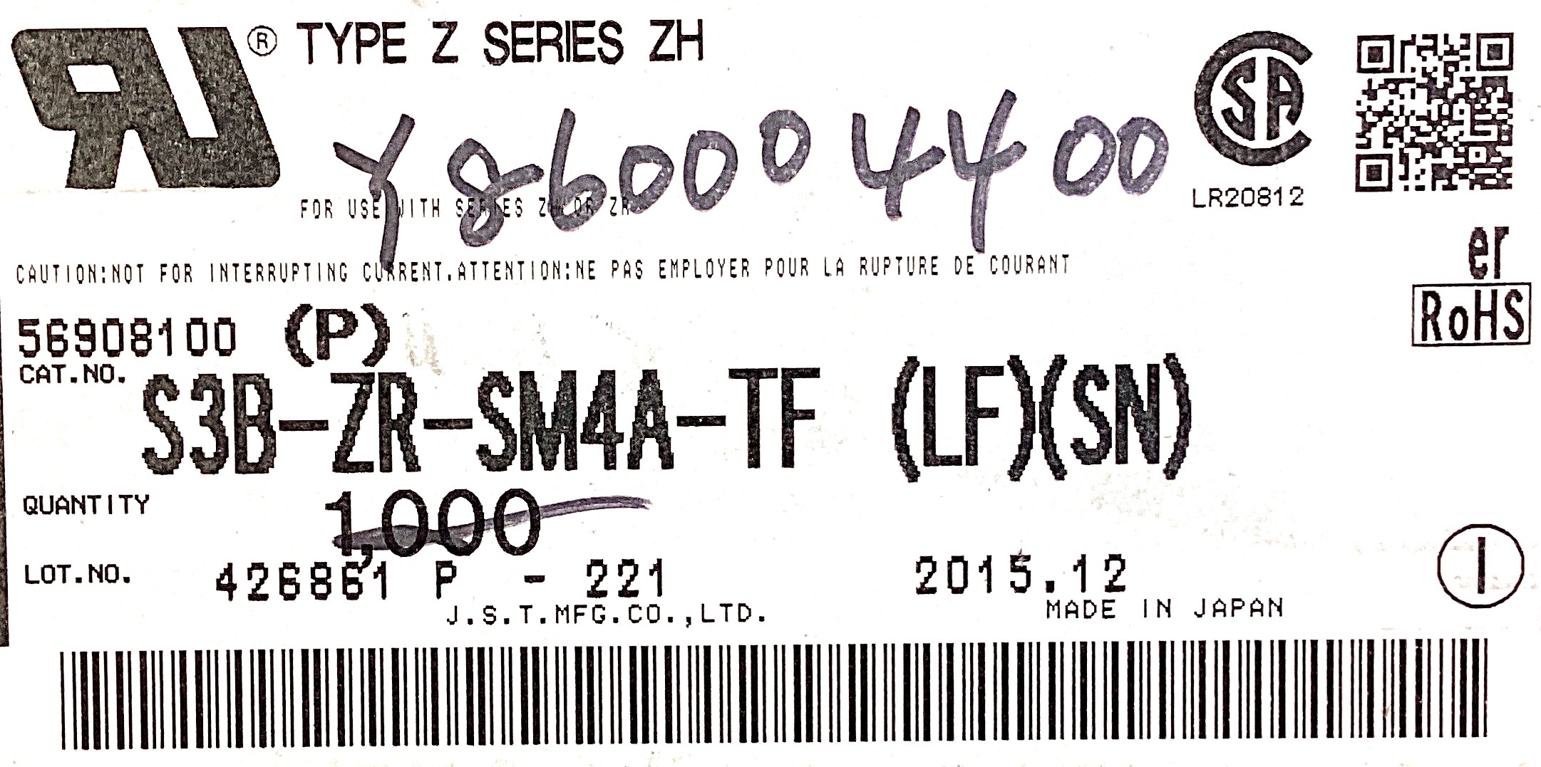 S3B-ZR-SM4A-TF(LF)(SN)