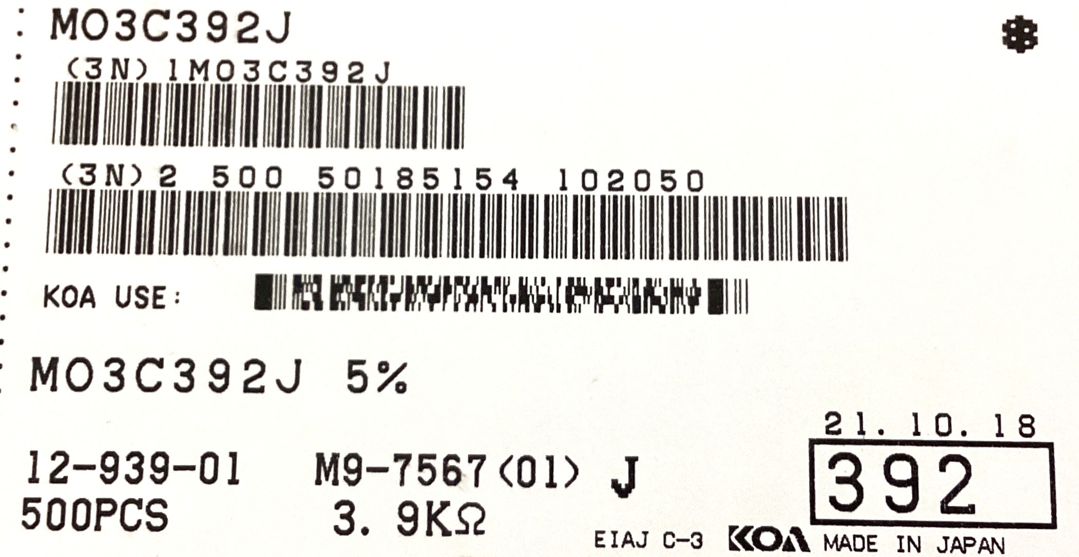 MO3C392J
