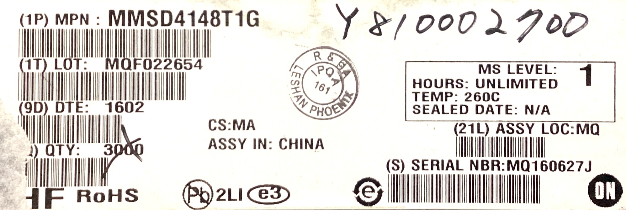 MMSD4148T1G